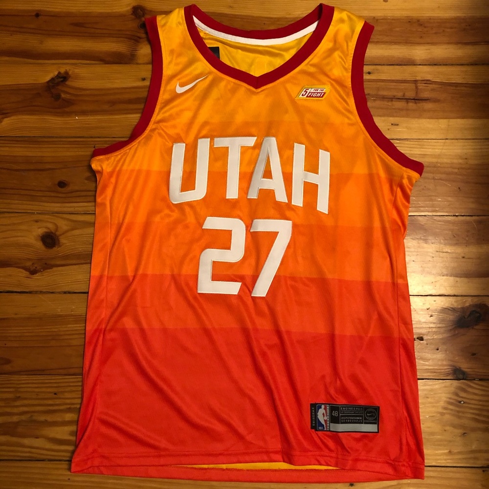 Rudy Gobert Utah Jazz Jersey #27